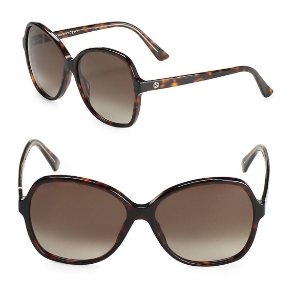 Gucci Accessories - NEW Gucci 58MM Tortoiseshell Sunglasses